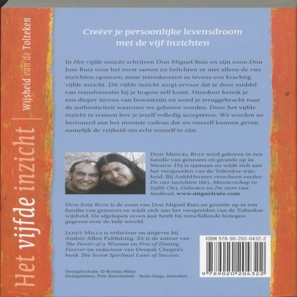 Het vijfde inzicht – Don Miguel Ruiz – boek cover