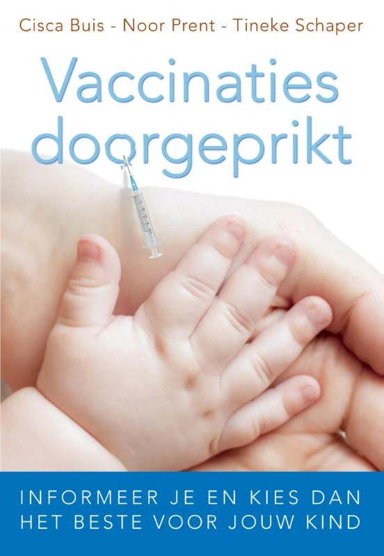 Vaccinaties doorgeprikt – Cisca Buis – boek cover