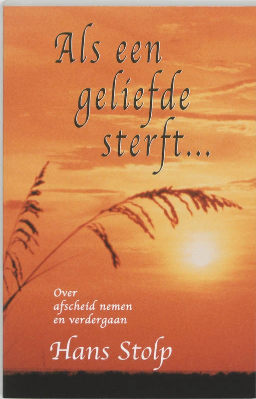 Als een geliefde sterft ... – Hans Stolp – boek cover