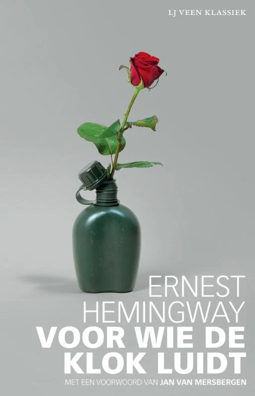 Voor wie de klok luidt – Ernest Hemingway – boek cover
