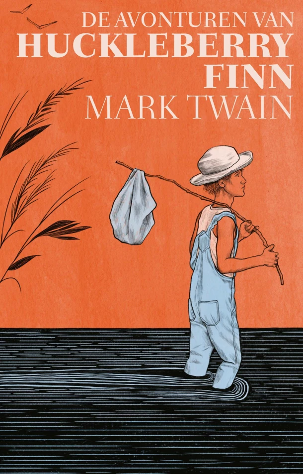 De avonturen van Huckleberry Finn – Mark Twain – boek cover