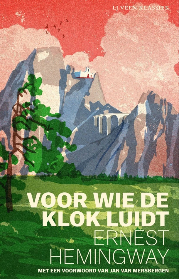 Voor wie de klok luidt – Ernest Hemingway – boek cover