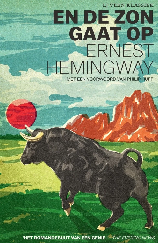 En de zon gaat op – Ernest Hemingway – boek cover
