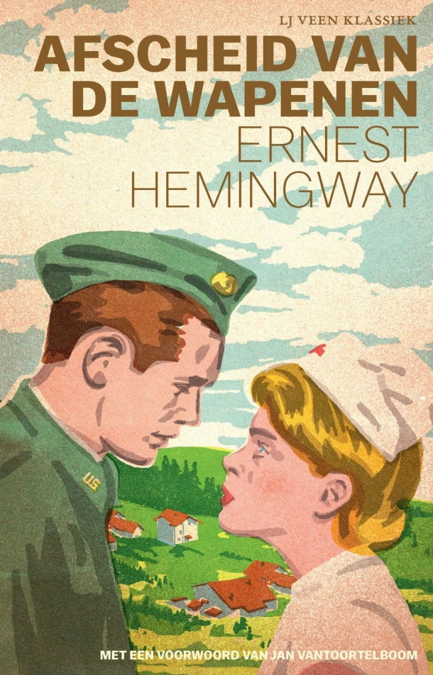 Afscheid van de wapenen – Ernest Hemingway – boek cover