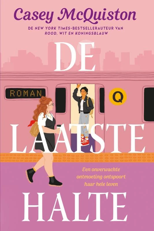 De laatste halte – Casey Mcquiston – boek cover