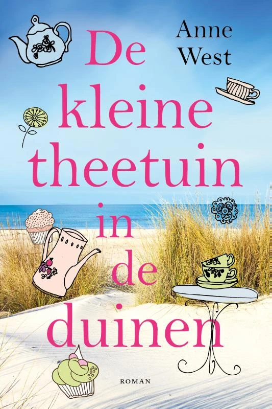 De kleine theetuin in de duinen – Anne West – boek cover