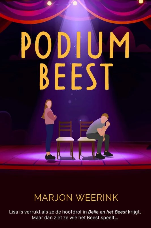 Podiumbeest – Marjon Weerink – boek cover