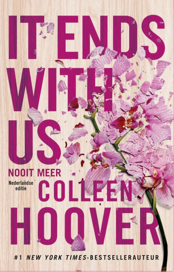 It ends with us – Colleen Hoover – boek cover