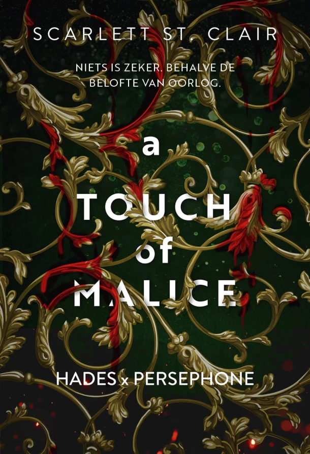 A touch of malice – Scarlett St. Clair – boek cover