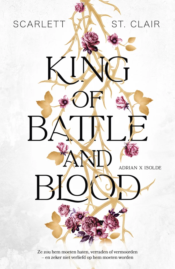King of battle and blood – Scarlett St. Clair – boek cover