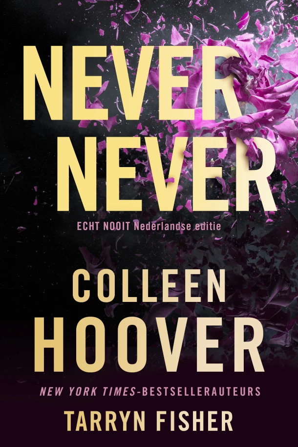 Never never – Colleen Hoover – boek cover
