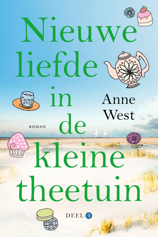 Nieuwe liefde in de kleine theetuin – Anne West – boek cover