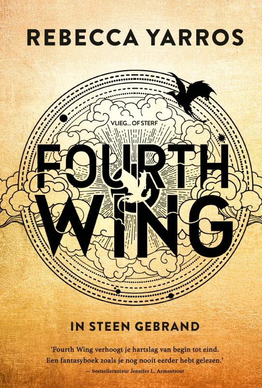 Fourth Wing – Rebecca Yarros – boek cover