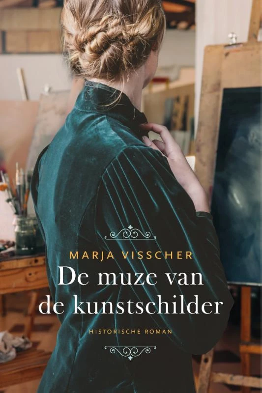 De muze van de kunstschilder – Marja Visscher – boek cover