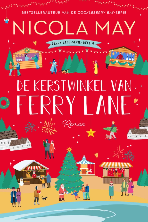 De kerstwinkel van Ferry Lane – Nicola May – boek cover