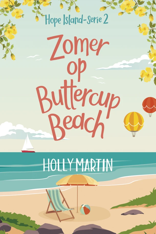 Zomer op Buttercup Beach – Holly Martin – boek cover