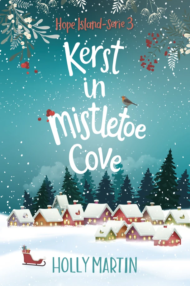 Kerst in Mistletoe Cove – Holly Martin – boek cover