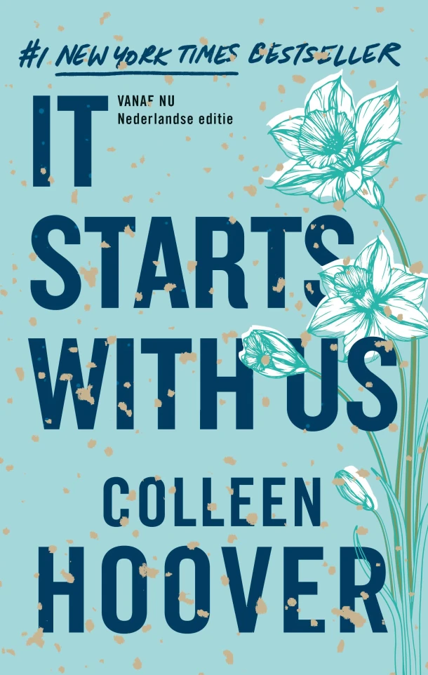 It starts with us – Colleen Hoover – boek cover