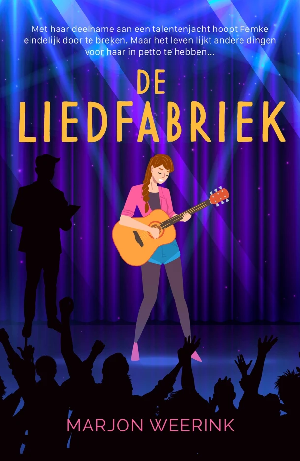 De liedfabriek – Marjon Weerink – boek cover