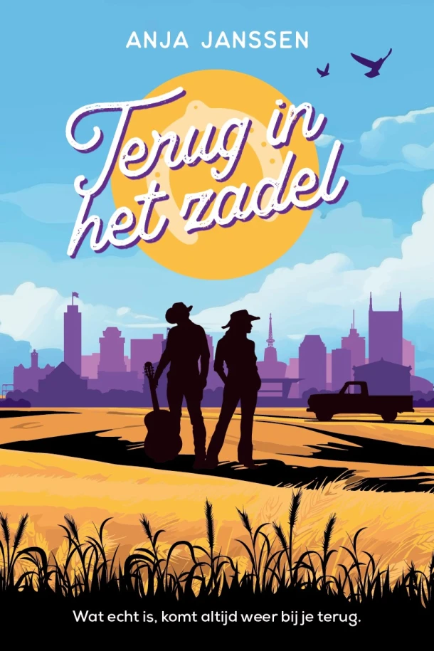 Terug in het zadel – Anja Janssen – boek cover