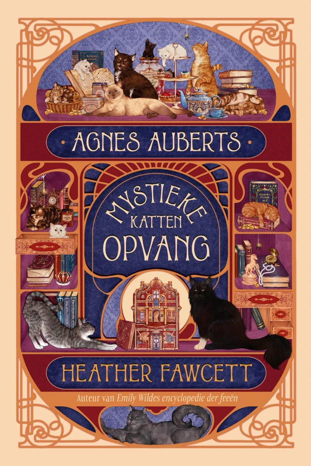 Agnes Auberts mystieke kattenopvang – Heather Fawcett – boek cover