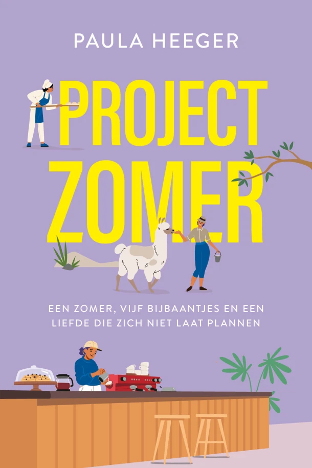 Project zomer – Paula Heeger – boek cover