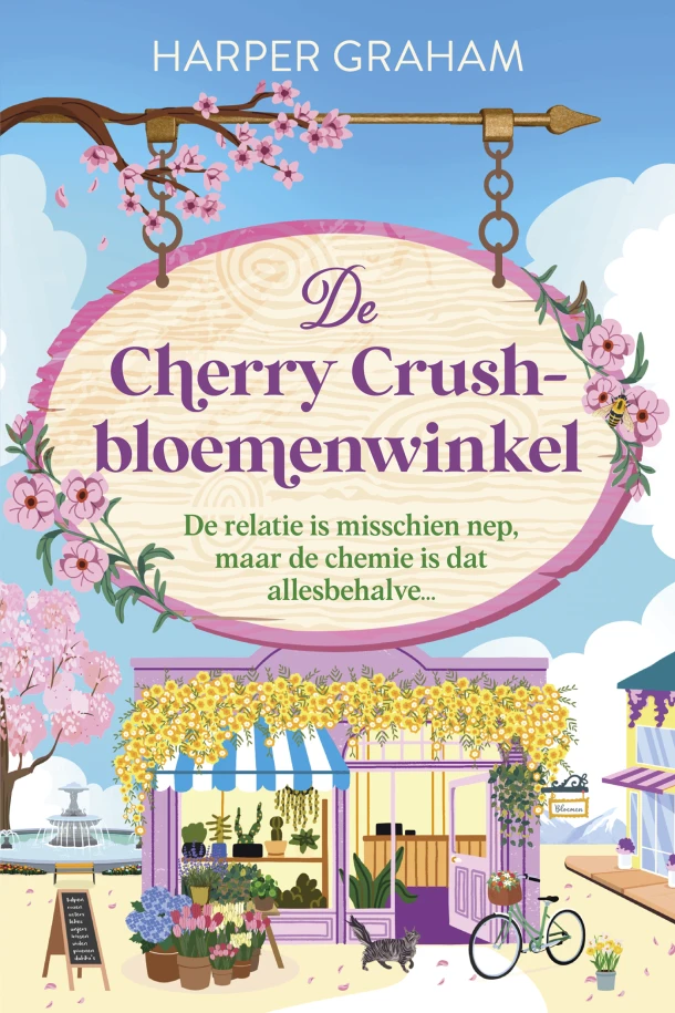 De Cherry Crush bloemenwinkel – Harper Graham – boek cover