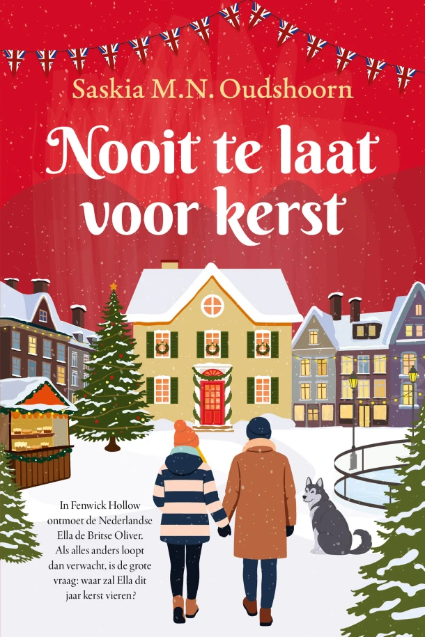 Nooit te laat voor kerst – Saskia M.N. Oudshoorn – boek cover