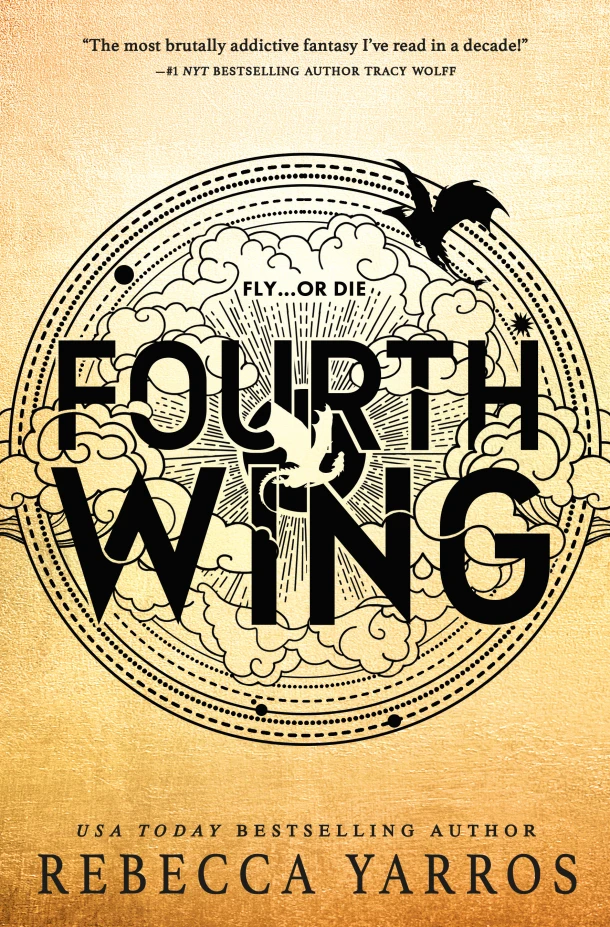 Fourth Wing – Rebecca Yarros – boek cover