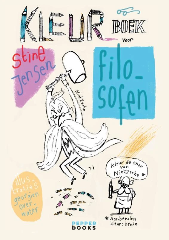 Kleurboek voor filosofen – Stine Jensen – boek cover