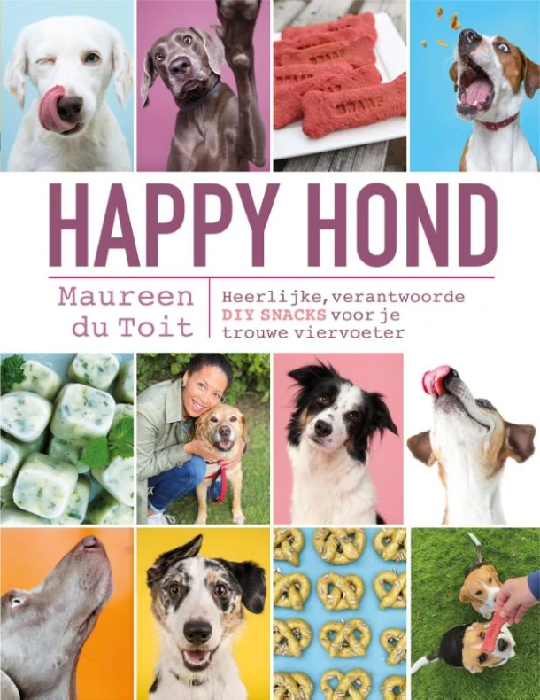 Happy Hond kookboek – Maureen du Toit – boek cover