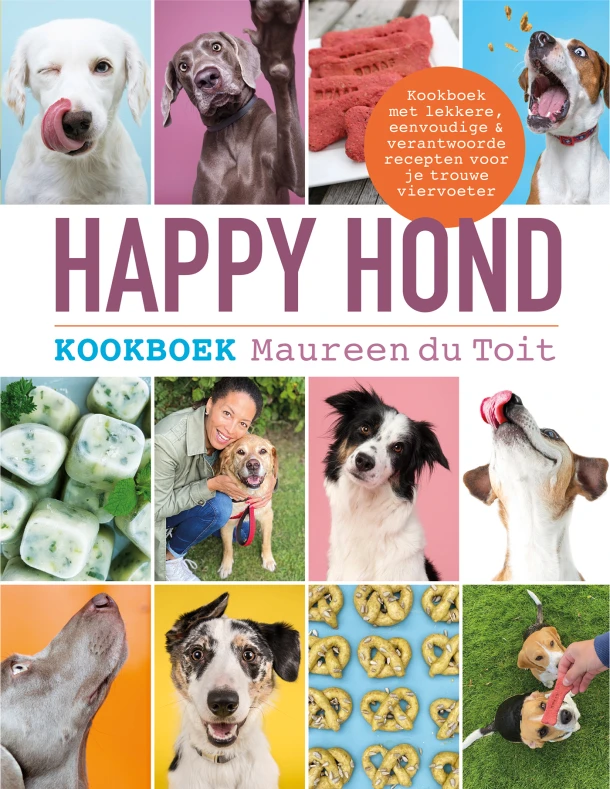 Happy Hond kookboek – Maureen du Toit – boek cover