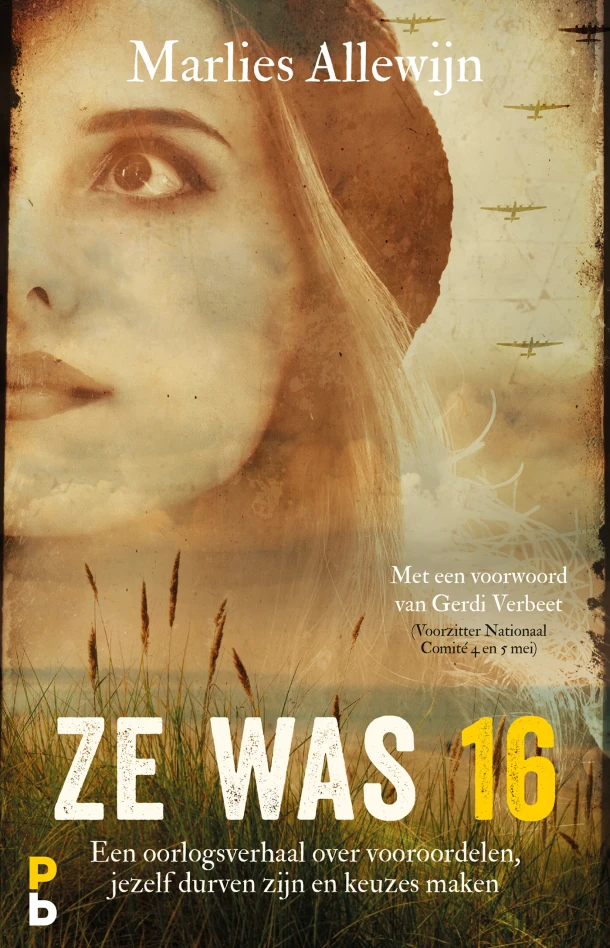 Ze was 16 – Marlies Allewijn – boek cover