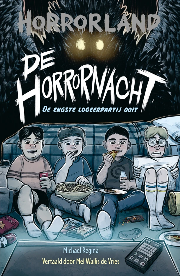 De horrornacht – Michael Regina – boek cover