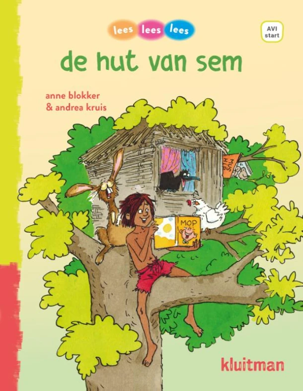 de hut van sem – Anne Blokker – boek cover