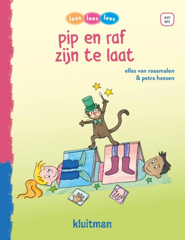 pip en raf zijn te laat – Elles van Roosmalen – boek cover