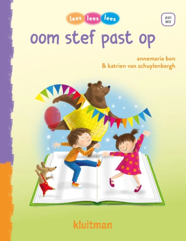 oom stef past op – Annemarie Bon – boek cover