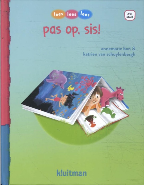 pas op, sis! – Annemarie Bon – boek cover