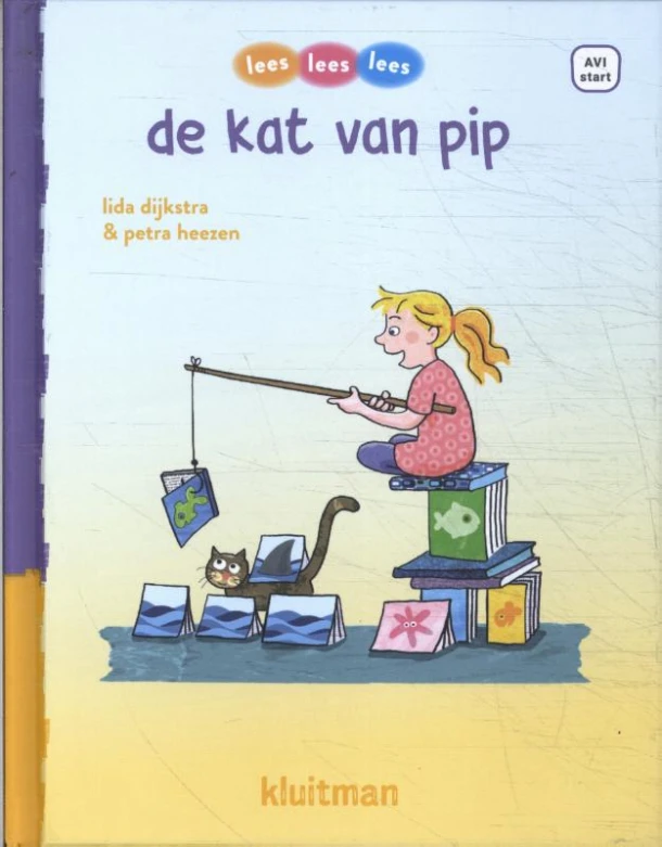 de kat van pip – Lida Dijkstra – boek cover
