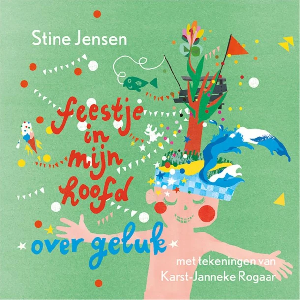 Feestje in mijn hoofd – Stine Jensen – boek cover