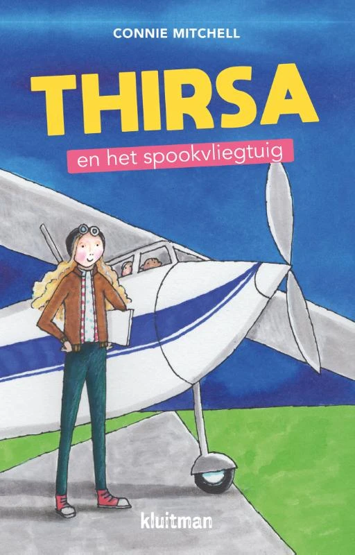 Thirsa en het spookvliegtuig – Connie Mitchell – boek cover