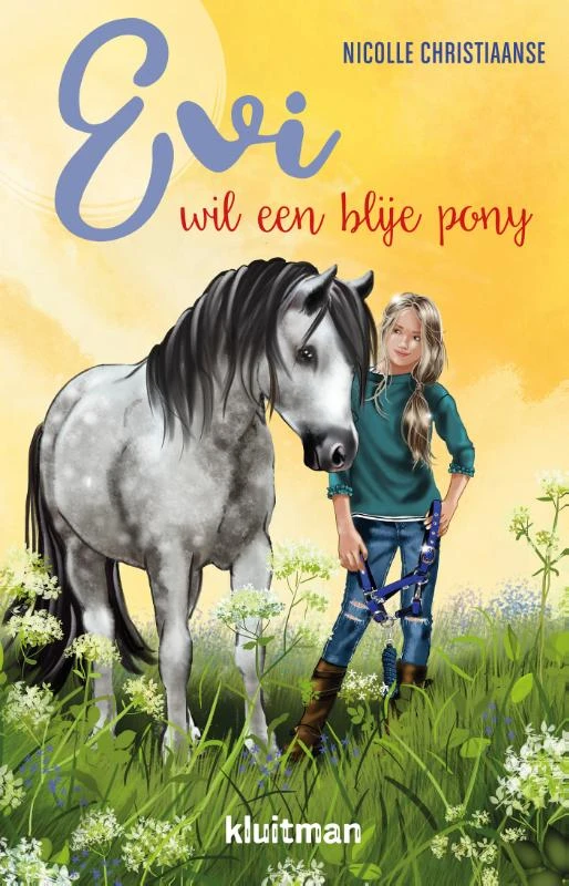 Evi wil een blije pony – Nicolle Christiaanse – boek cover