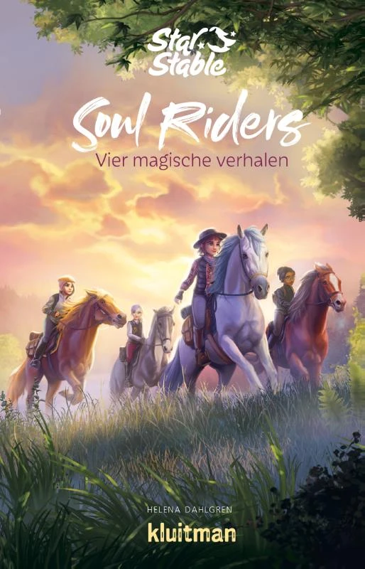 Soul riders Vier magische verhalen – Helena Dahlgren – boek cover
