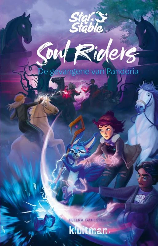 Soul Riders. De gevangene van Pandoria – Helena Dahlgren – boek cover