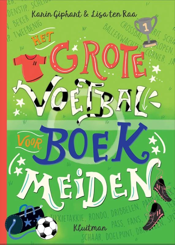 Het grote voetbalboek voor meiden – Karin Giphart – boek cover
