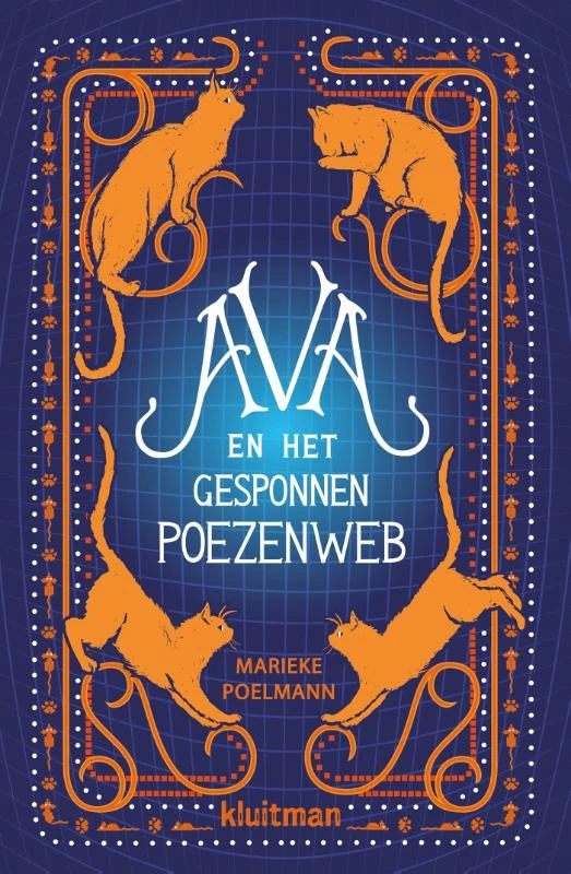 Ava en het gesponnen poezenweb – Marieke Poelmann – boek cover