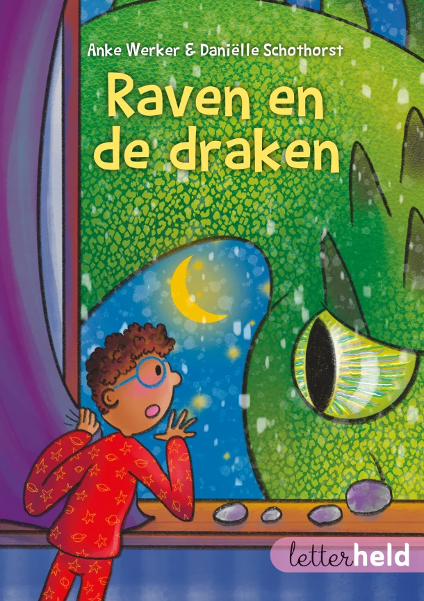 Raven en de draken – Anke Werker – boek cover