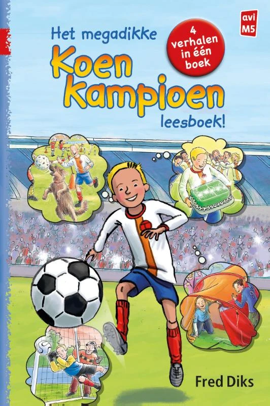 Het megadikke Koen Kampioen leesboek! – Fred Diks – boek cover
