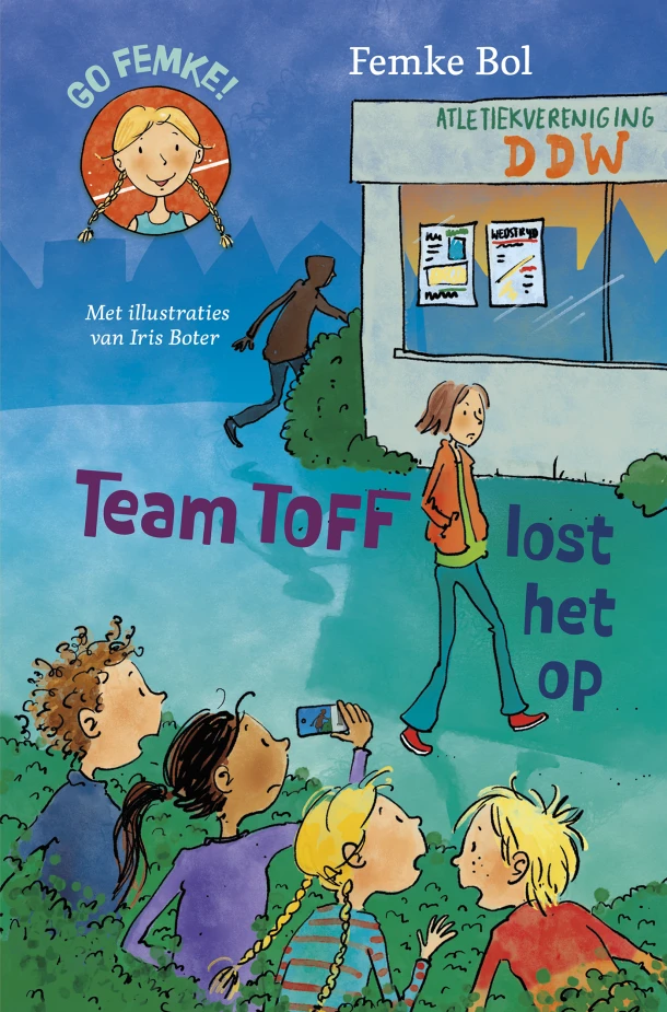Team TOFF lost het op – Femke Bol – boek cover