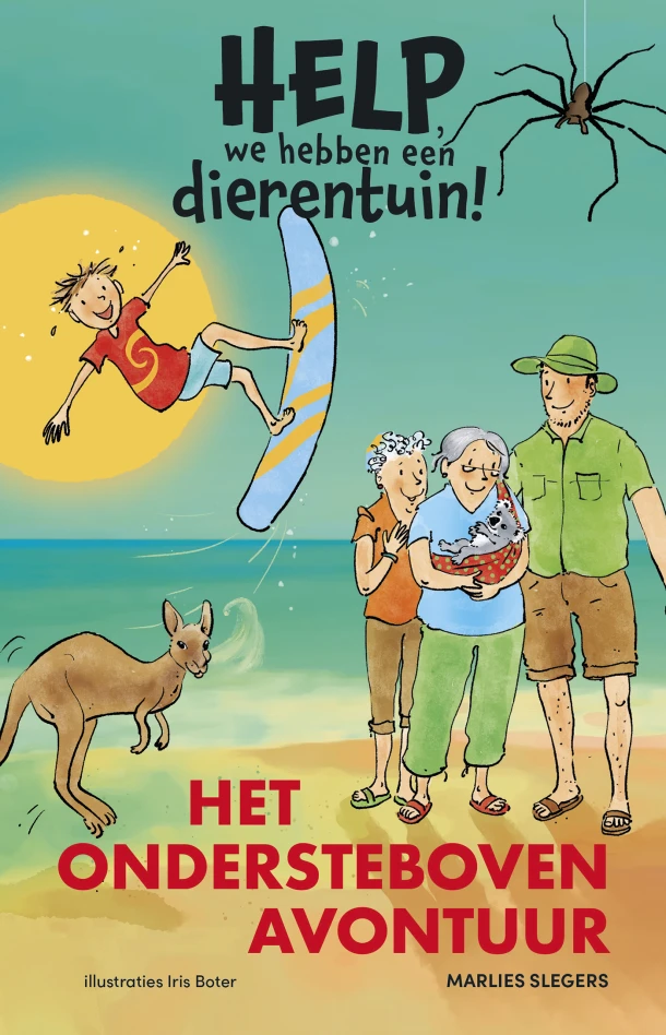 Het ondersteboven avontuur – Marlies Slegers – boek cover